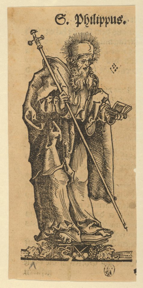 Silver Statuette of St. Philip, from the Wittenberg Reliquaries MET DP842080