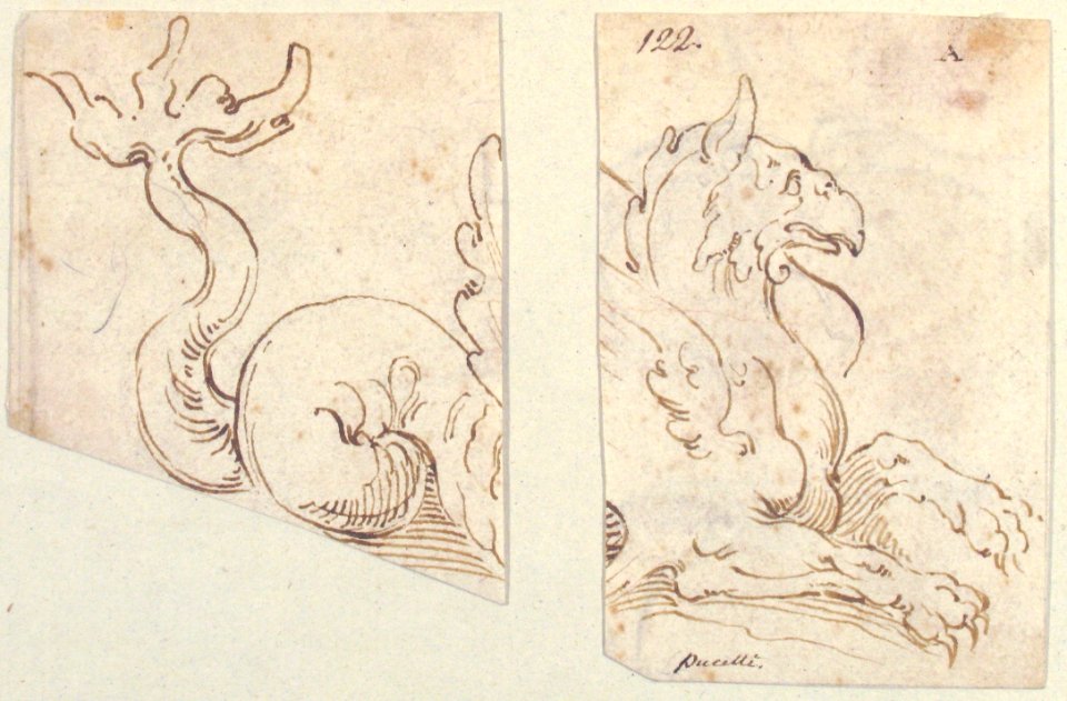 Sea Monster (in two fragments) MET 63.712.90a, b