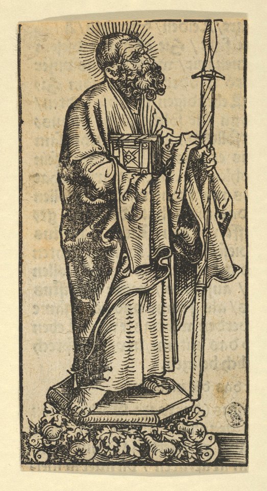 Silver Statuette of St. Thomas, from the Wittenberg Reliquaries MET DP842079