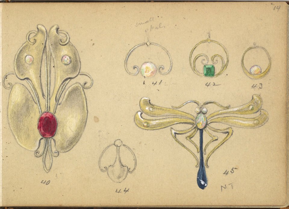 Six Designs for Jewelry MET DP827247