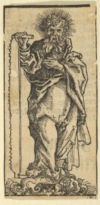 Silver Statuette of St. Simon, from the Wittenberg Reliquaries MET DP842086