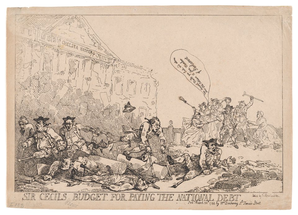 Sir Cecil's Budget For Paying The National Debt MET DP871768