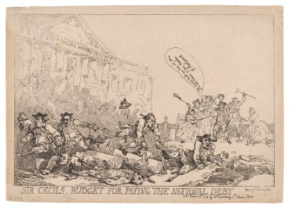 Sir Cecil's Budget For Paying The National Debt MET DP871768
