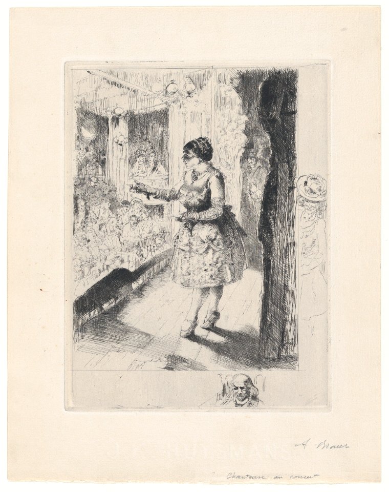 Singer at a Concert MET DP877063