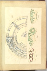 Six Designs for Decorated Plates MET DP827476
