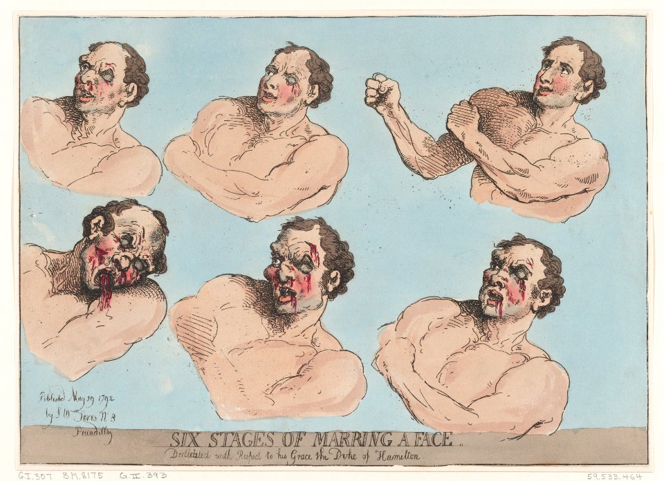 Six Stages of Marring a Face MET DP872077