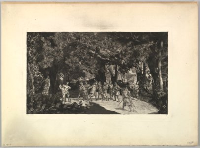 Simplicius unter den Soldaten, from the series Intermezzi MET DP822955