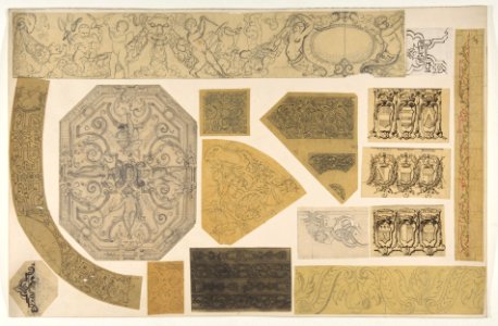 Sixteen designs for the painted decoration of interiors MET DP811439
