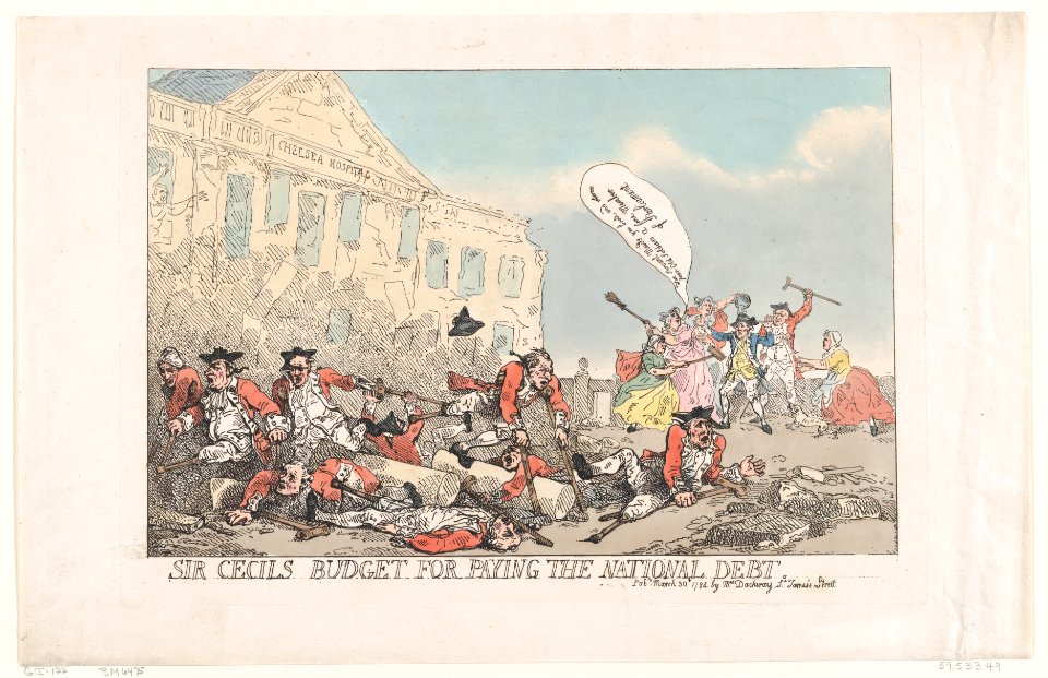 Sir Cecils Budget For Paying The National Debt MET DP871779