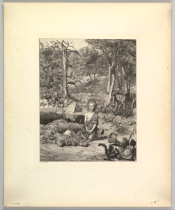 Simplicius am Grabe des Einsiedlers, from the series Intermezzi MET DP822953