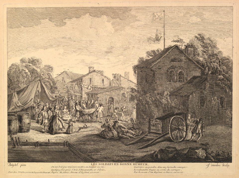 Soldiers in a Good Mood (Les Soldats en Bonne Humeur) MET DP825775