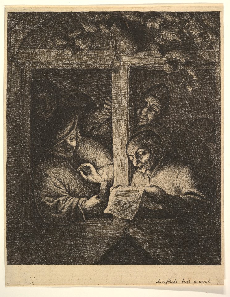 Singers at the Window MET DP821912