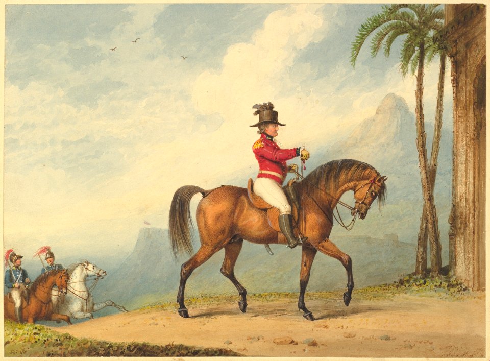 Sir John Floyd on Horseback MET DP820831