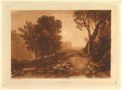 Solitude, or The Reading Magdalen (Liber Studiorum, part XI, plate 53) MET DP821500