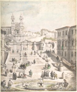 Scalinata della Trinità dei Monti MET DP801488