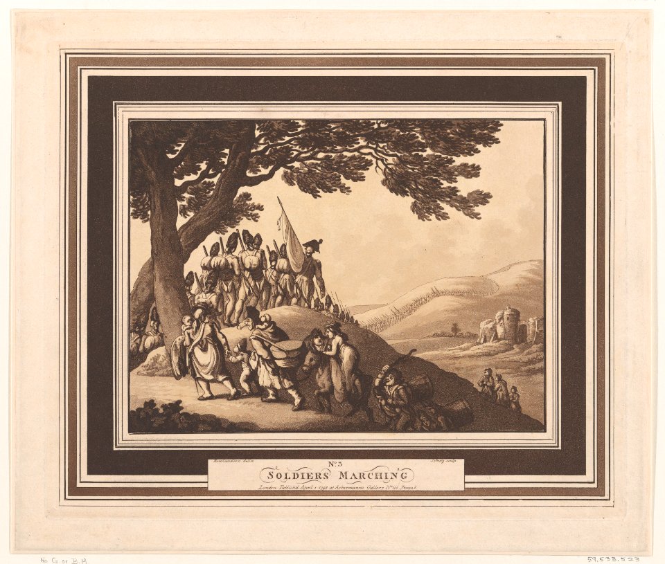 Soldiers Marching MET DP872677