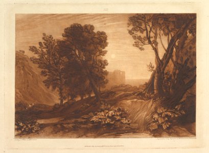 Solitude, or The Reading Magdalen (Liber Studiorum, part XI, plate 53) MET DP821492