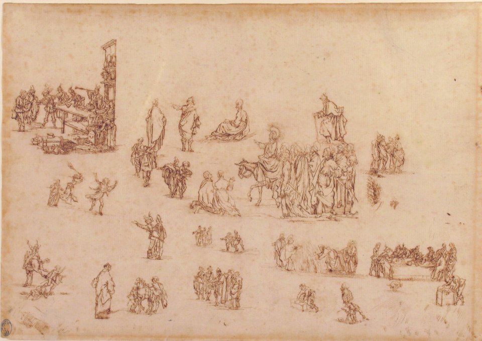 Scenes from the Life of Christ and Other Figure Studies MET 1972.118.1