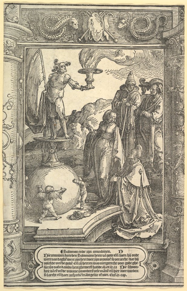Solomon's Idolatry -I Kings, 11-1-8- MET DP819145