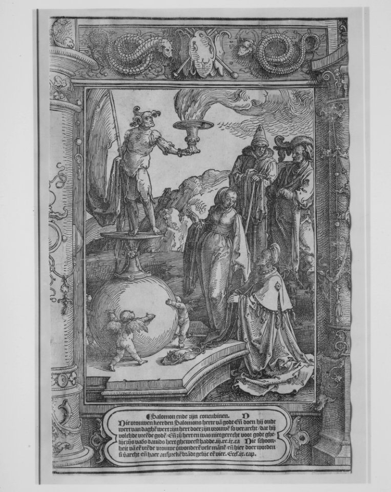 Solomon's Idolatry -I Kings, 11-1-8- MET MM4637
