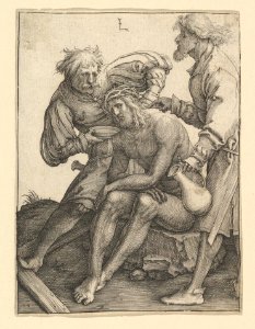 Soldiers Giving Drink to Christ MET DP818962