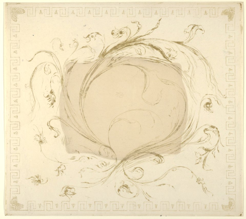Scarab, Grecian Key and Fly Pattern Mount MET DP844298