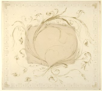 Scarab, Grecian Key and Fly Pattern Mount MET DP844298