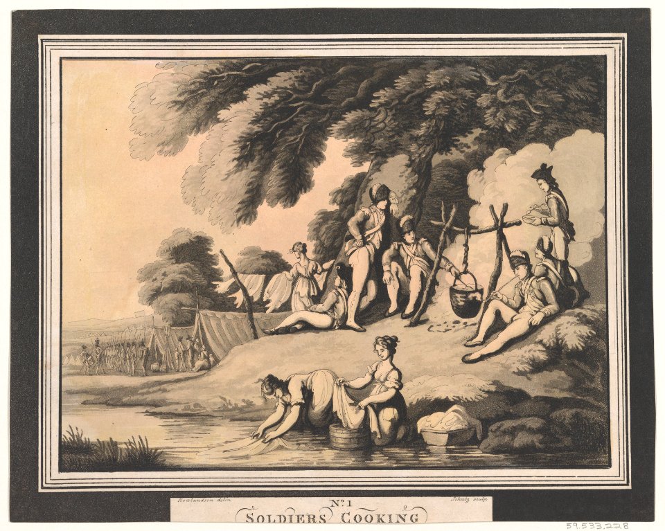 Soldiers Cooking MET DP872182