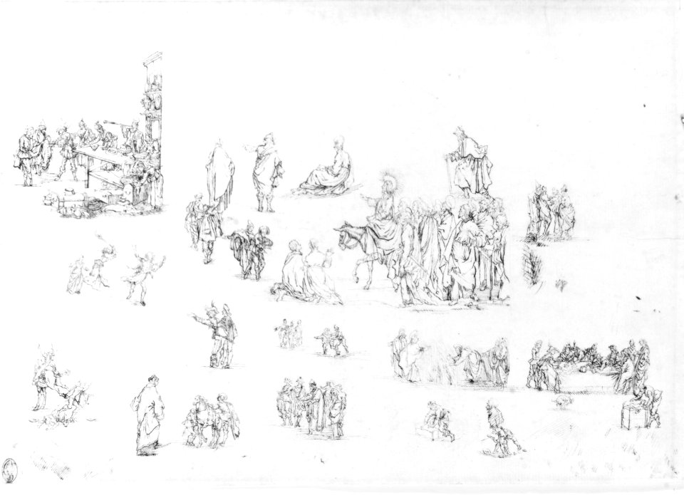 Scenes from the Life of Christ and Other Figure Studies MET 200057