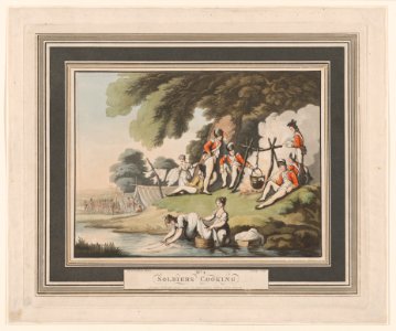 Soldiers Cooking MET DP872678