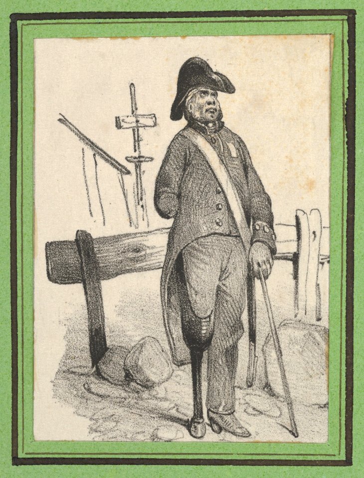 Soldier with a pegleg MET DP841191