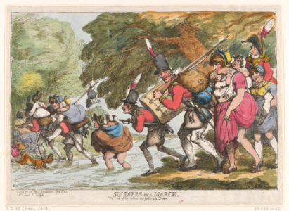 Soliders on a March MET DP873904
