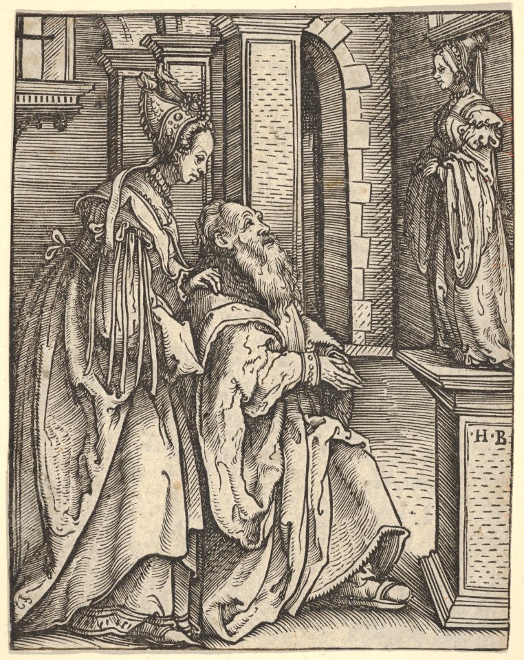 Solomon Adoring the Idols, from Women's Wile (Weiberlisten) MET DP833985