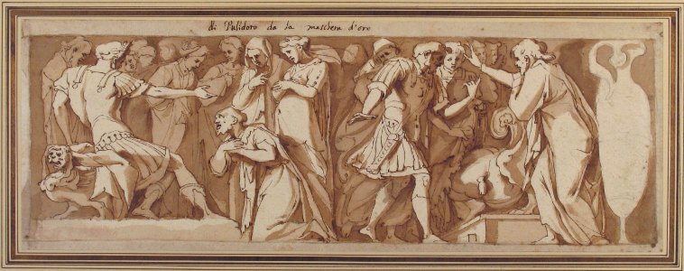 Scenes from Ancient History, after Polidoro da Caravaggio MET 68.123.1