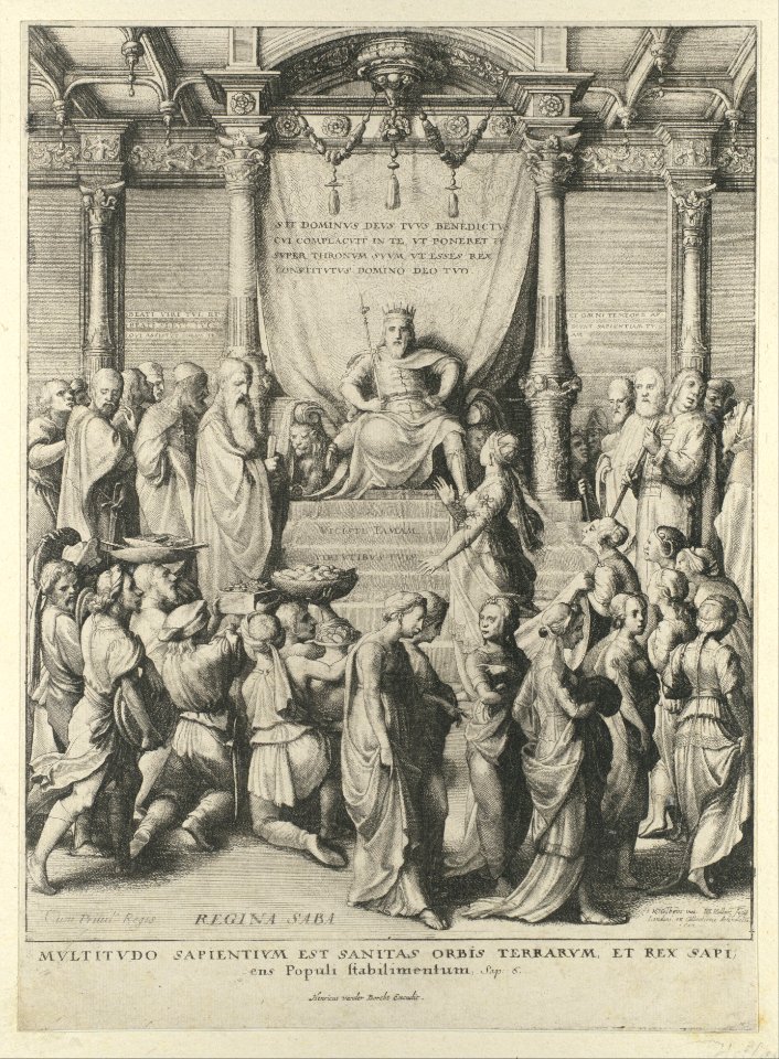 Solomon and the Queen of Sheba MET DP109504