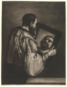 Socrates Looking in a Mirror MET DP836598