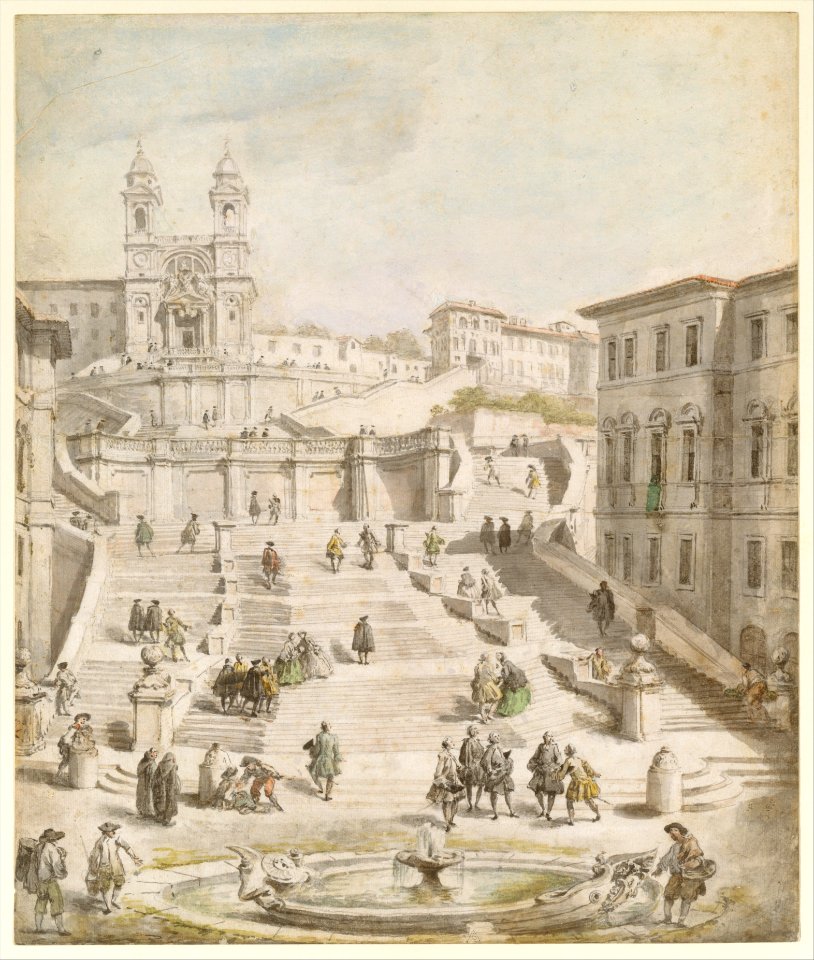 Scalinata della Trinità dei Monti MET DT627