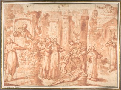 Scenes from the Life of Saint Anthony Abbot MET DP810374