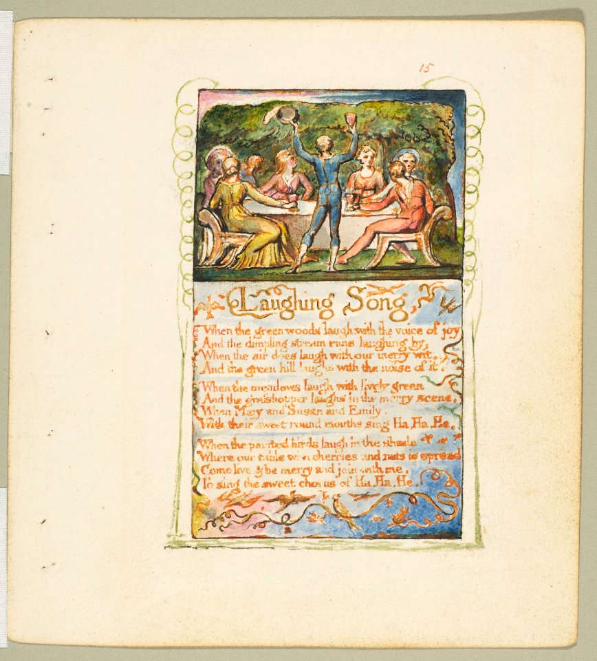 Songs of Innocence and of Experience- Laughing Song MET DP816656