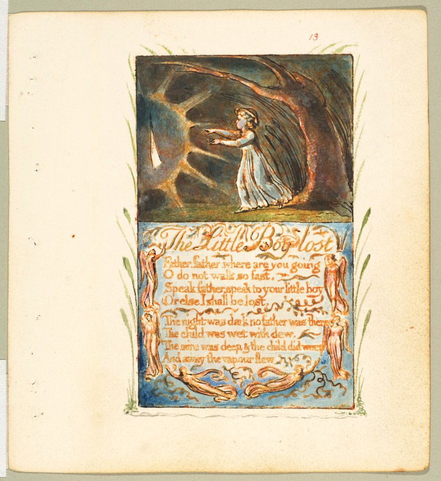 Songs of Innocence and of Experience- Little Boy Lost MET DP816654