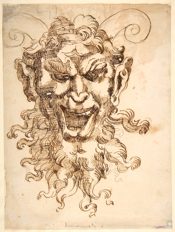 Satyr's Head MET DP811740