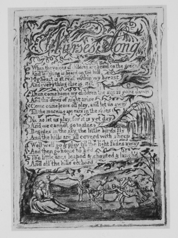 Songs of Innocence and of Experience- Nurse's Song MET MM4288