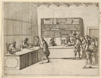 Soldiers Enlisting to Defend the Faith agains the Turks, from L'Idea di un Principe ed Eroe Cristiano in Francesco I d'Este, di Modena e Reggio Duca VIII -...- MET DP830714