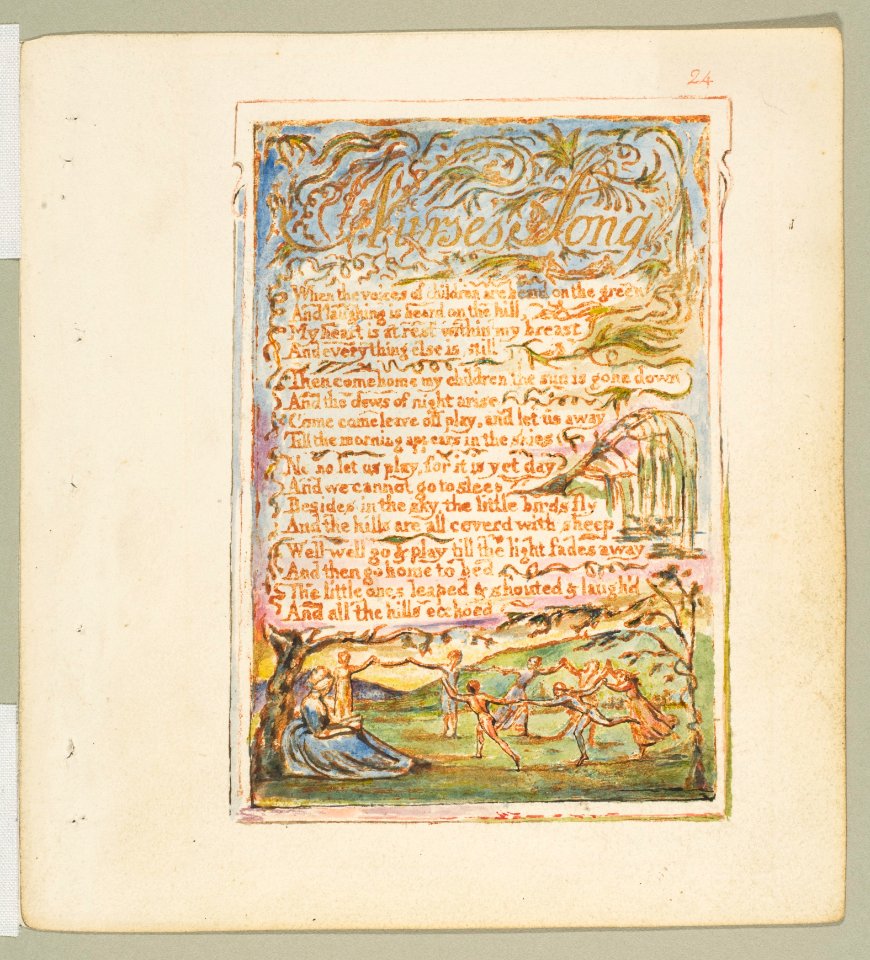 Songs of Innocence and of Experience- Nurse's Song MET DP816665