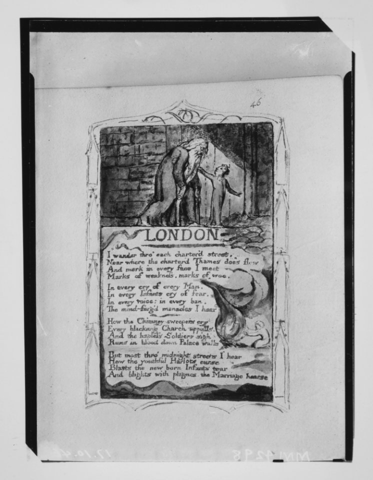 Songs of Innocence and of Experience- London MET MM4298