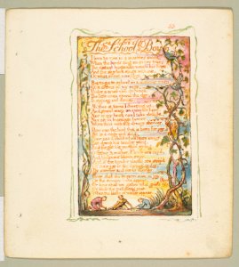 Songs of Innocence and of Experience- The School Boy MET DP816699