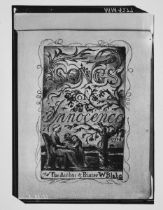 Songs of Innocence- Title Page MET MM4277