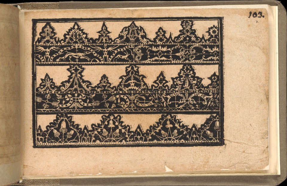 Schön newes Modelbuch (Page 95r) MET DP364963
