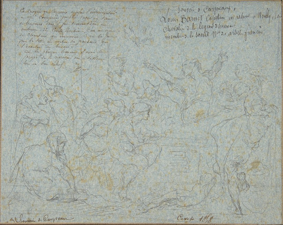 Scene in a Tavern at Civita Vecchia MET DP805558