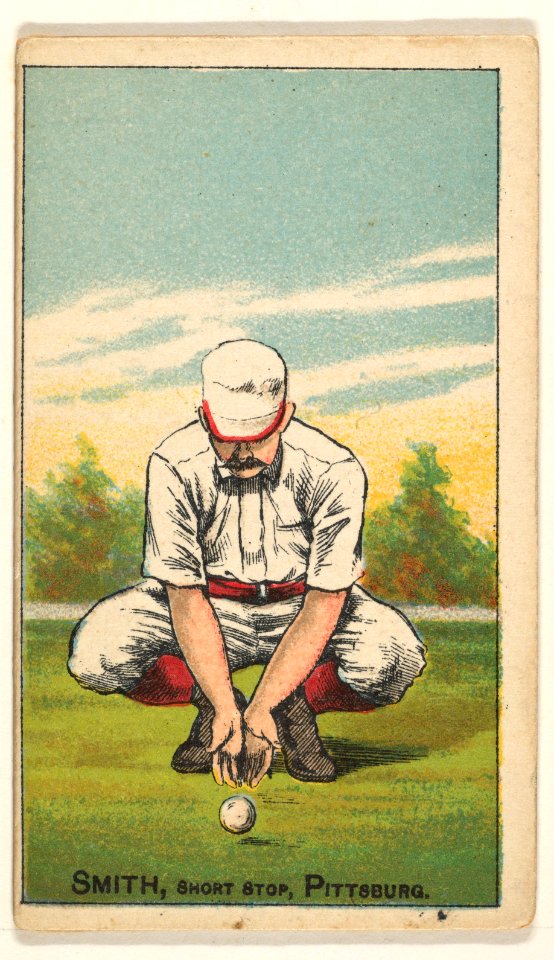 Smith, Shortstop, Pittsburgh, from the Gold Coin series (N284) for Gold Coin Chewing Tobacco MET DP824775
